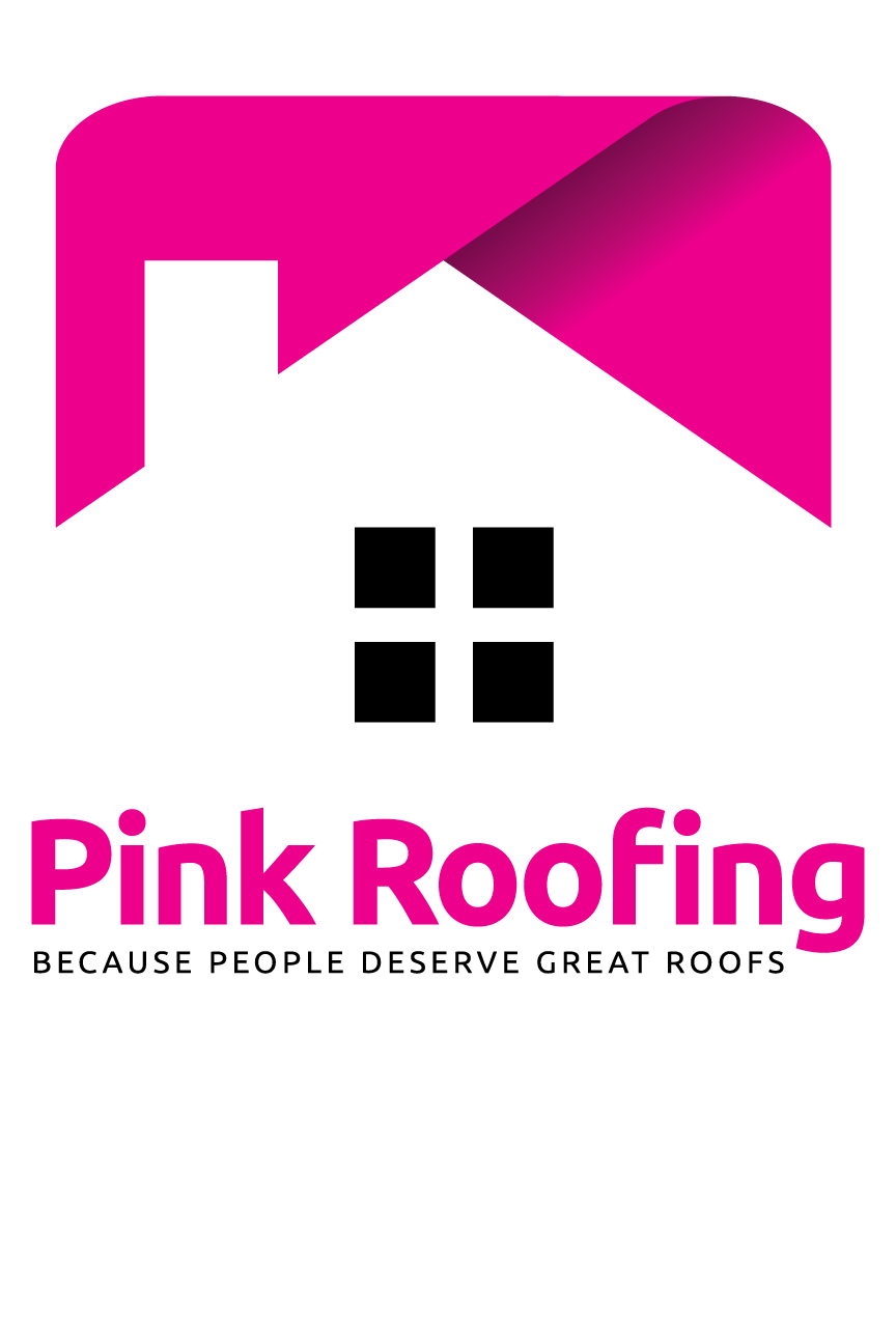 Pink Roofing logo